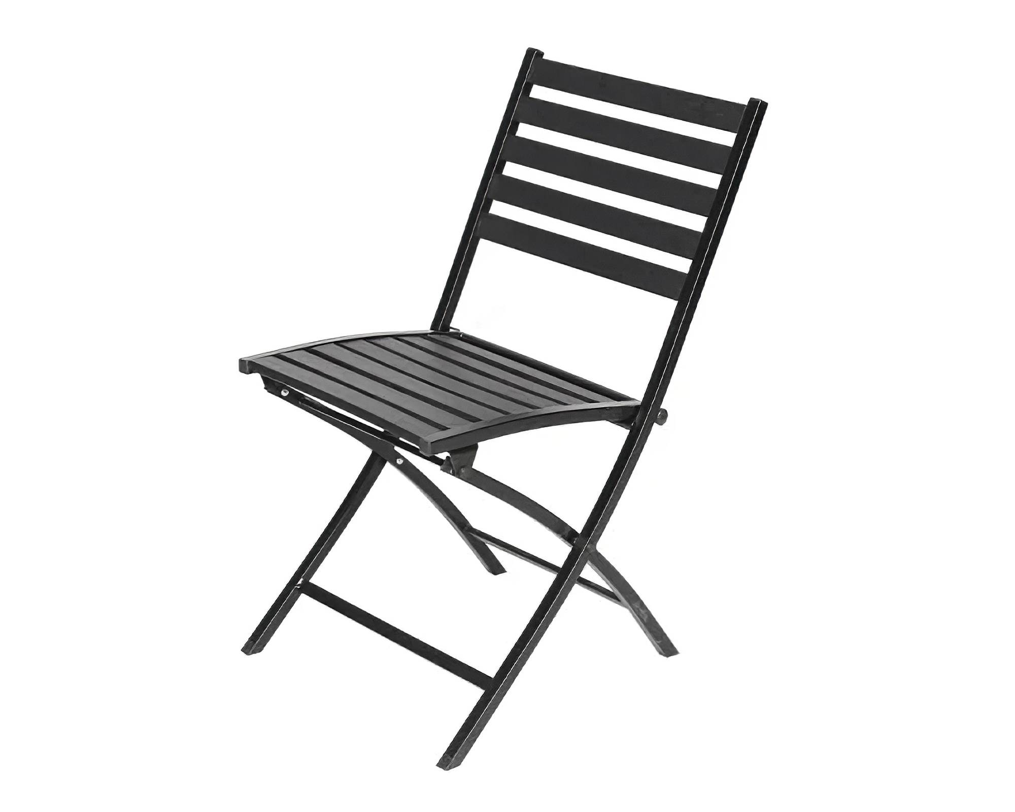 Sedia pieghevole Winny Antracite in Alluminio