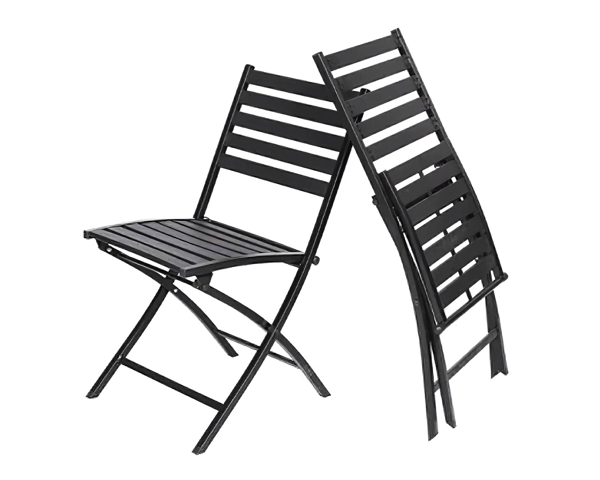 Sedia pieghevole Winny Antracite in Alluminio - immagine 2