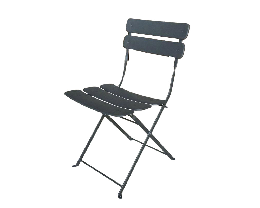 Set Balcone Tavolo Speedy Richiudibile + 2 Sedie Antracite in Ferro - immagine 6