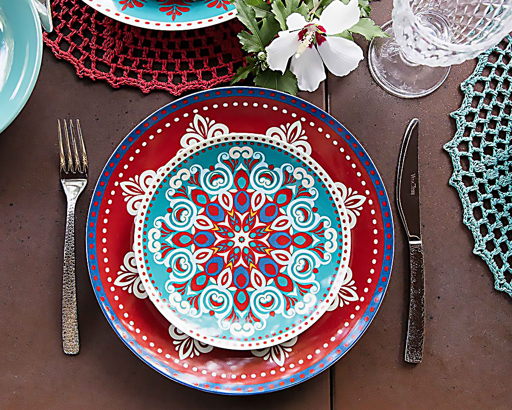 Servizio 18 Pz piatti Shiraz - immagine 12