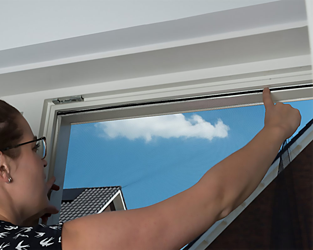 Zanzariera per Finestre 130x150 in Tessuto - immagine 2