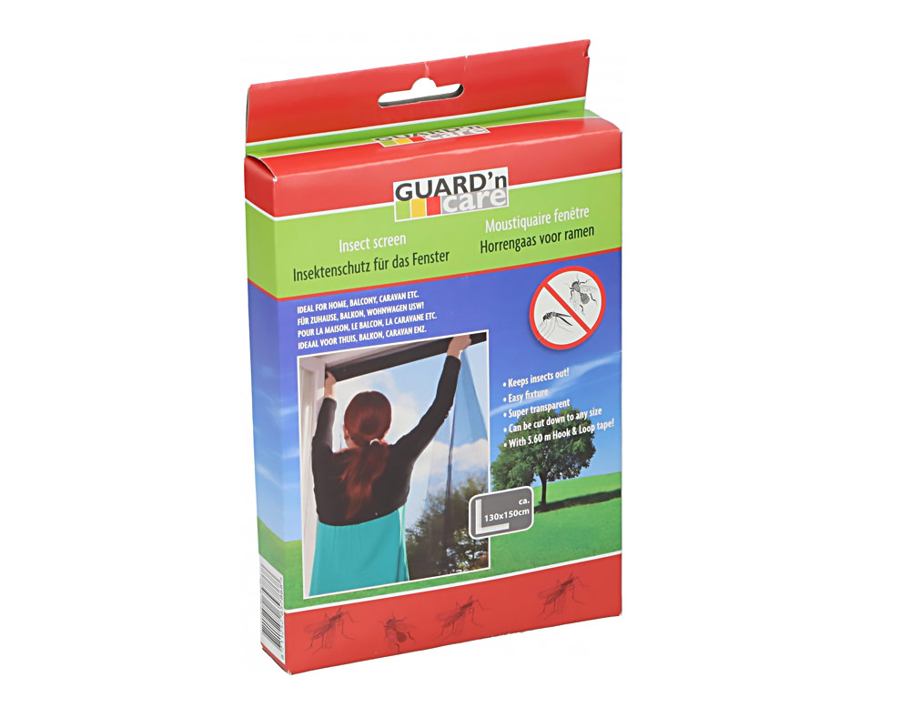 Zanzariera per Finestre 130x150 in Tessuto