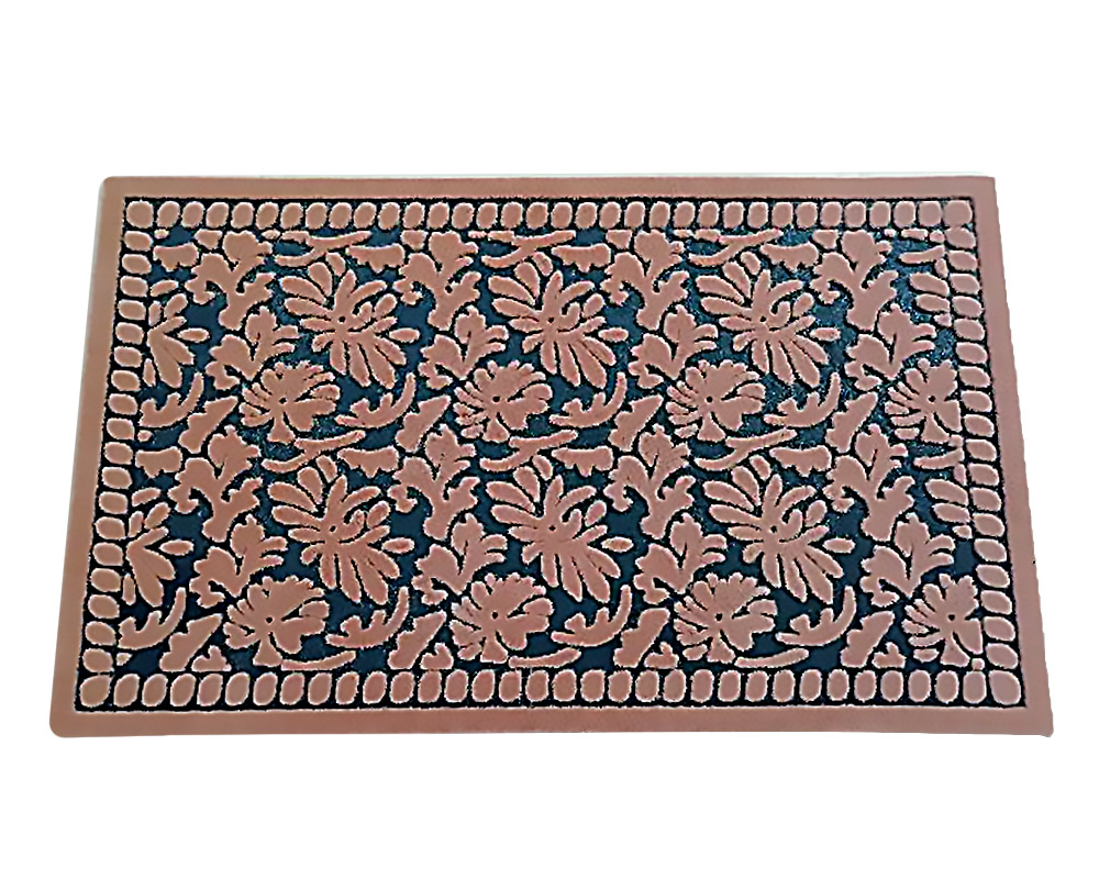 Zerbino Fiori Classici 46x76 in Nylon e Gomma