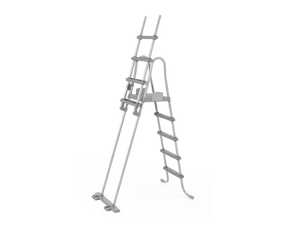 Scaletta di sicurezza per piscine 132 cm - immagine 2