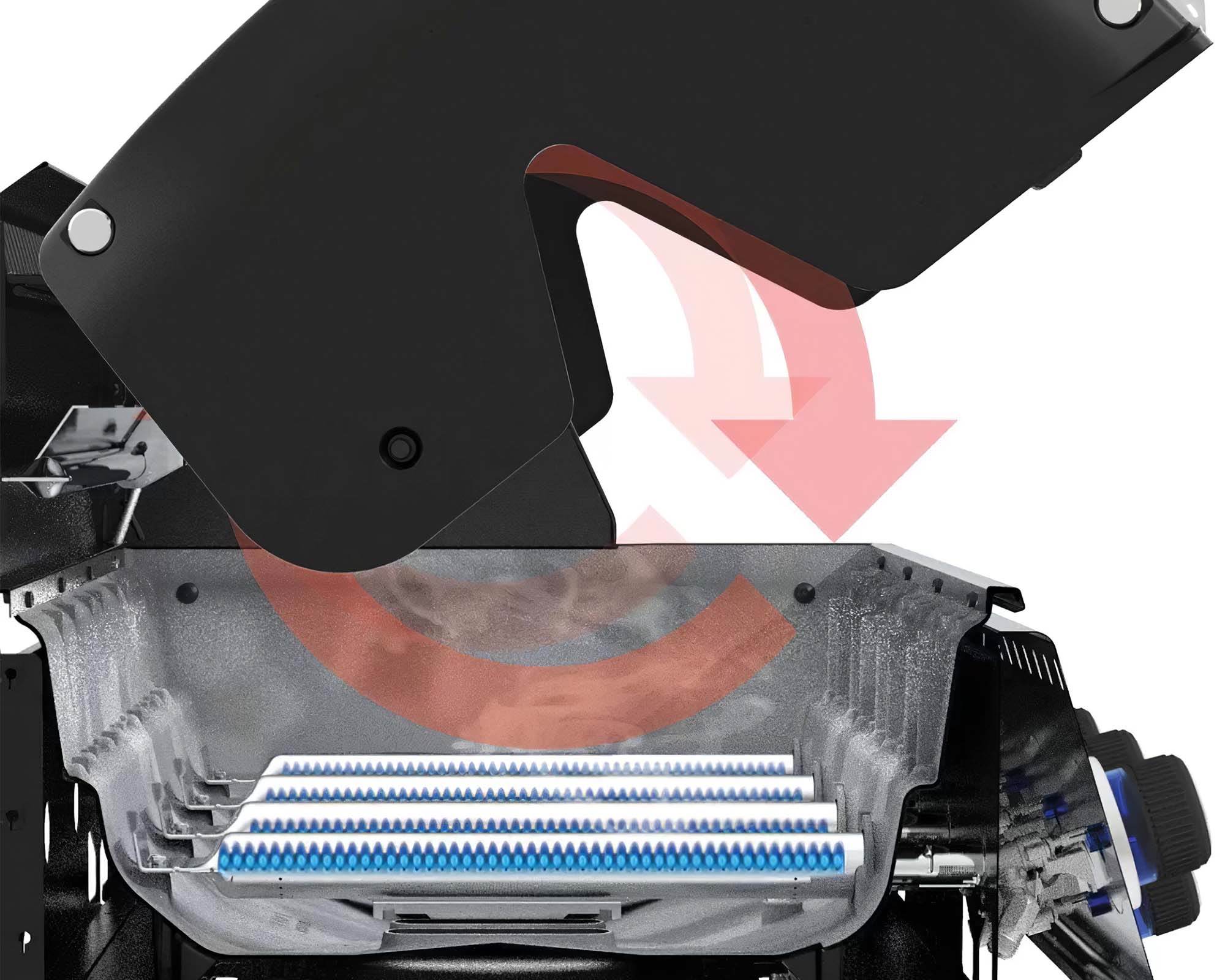 Barbecue a Gas Baron Led 420 in Acciaio - BroilKing - immagine 4