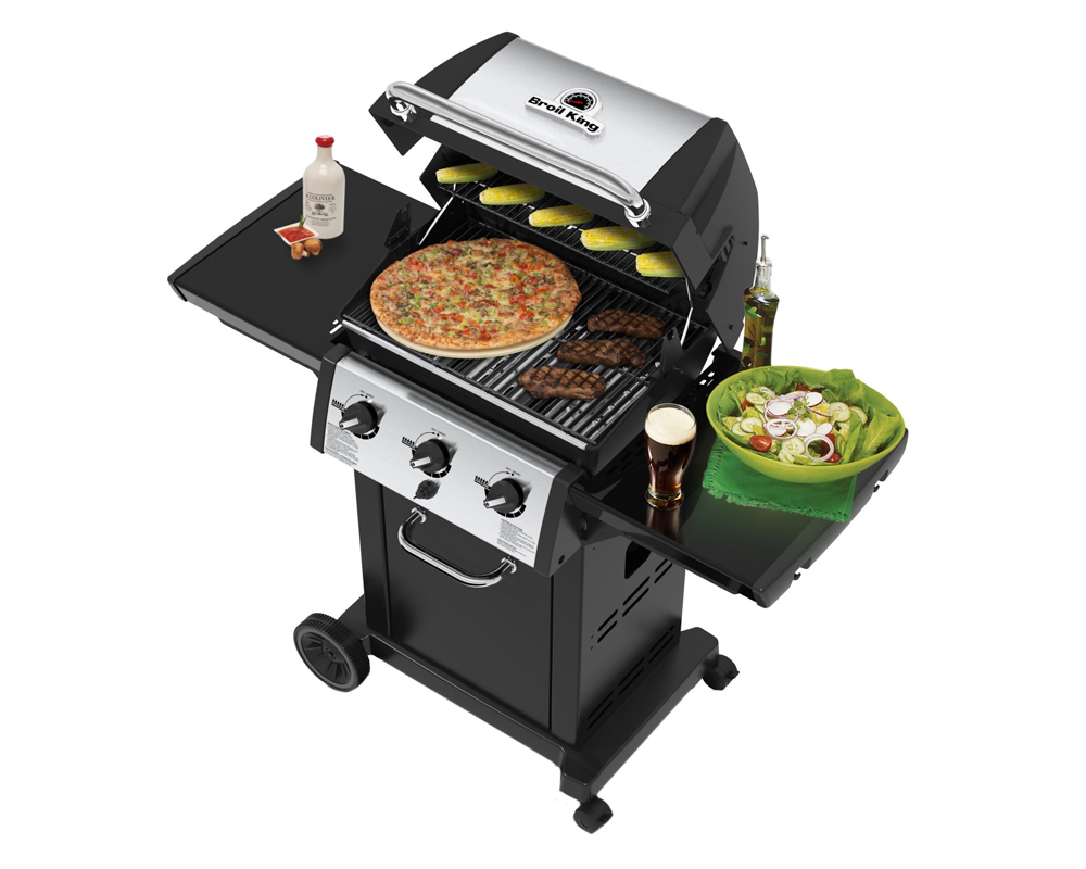 Barbecue a Gas Gem 310 in Acciaio e Ghisa - BroilKing - immagine 2