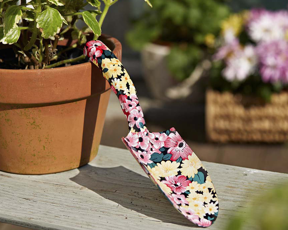 Paletta Ergonomica Floreale Mix Color in Alluminio - immagine 4