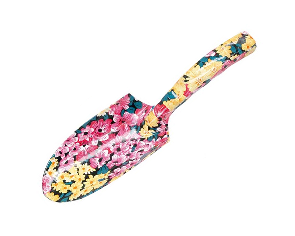 Paletta Ergonomica Floreale Mix Color in Alluminio - immagine 3