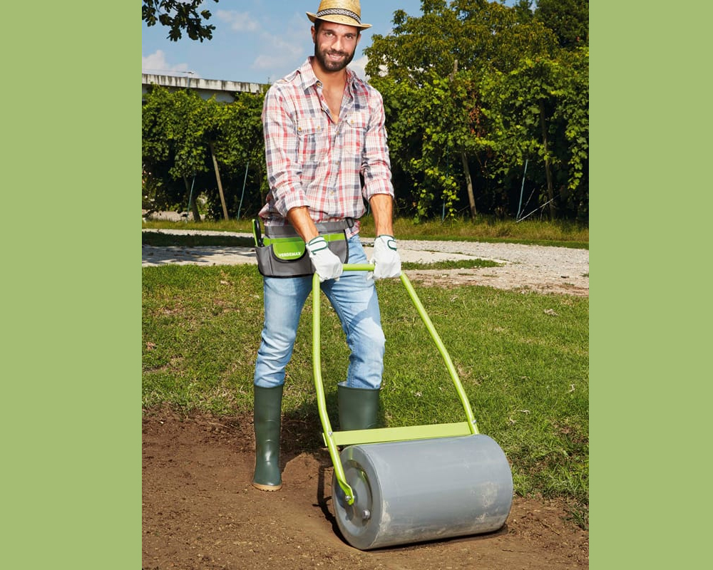 Rullo da Giardino per Prato in Acciaio - immagine 3