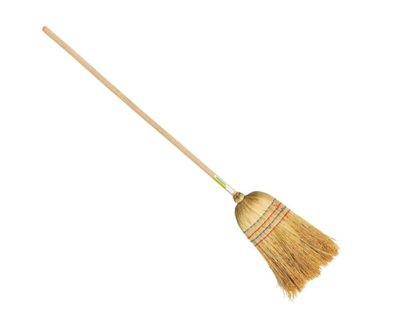 Scopa Saggina in Legno