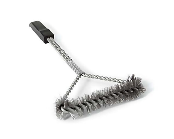 Spatola larga a T per pulizia barbecue in acciaio