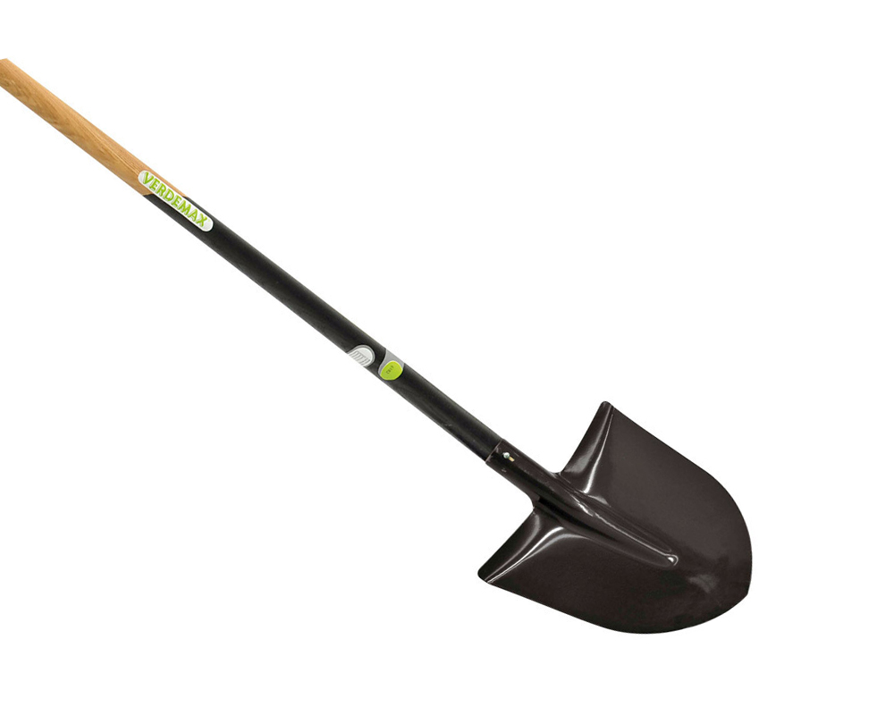 Badile pesante c/manico in legno