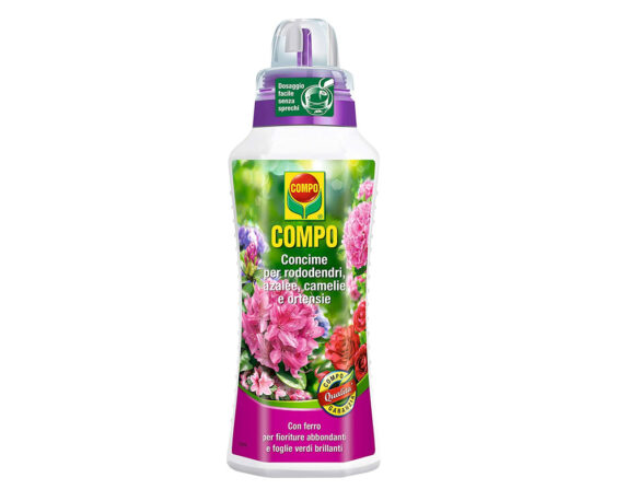 Concime Liquido per Azalee, Camelie e Ortensie 500ml – Compo