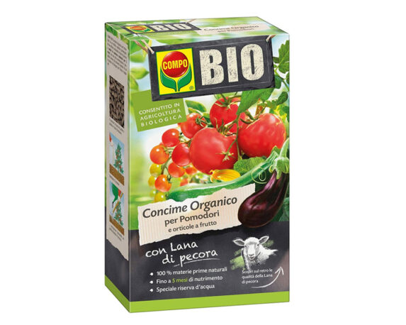 Concime Organico Per Pomodori C/lana Di Pecora  750g – Compo