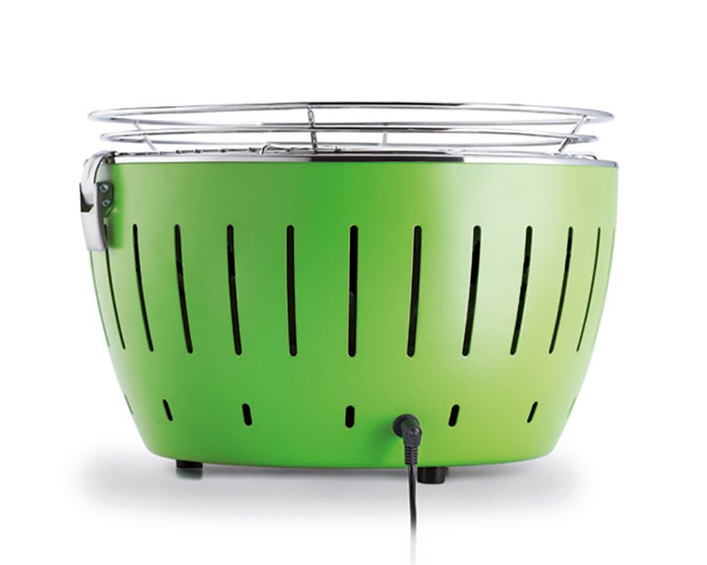 Grill Portatile a Carbonella Standard a Batteria Verde - immagine 2