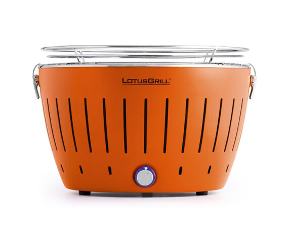 Grill Portatile a Carbonella Standard a Batteria Arancione
