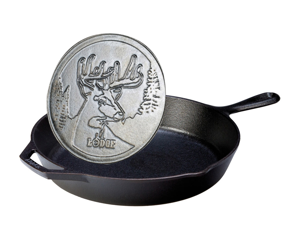 Padella tonda c/logo cervo