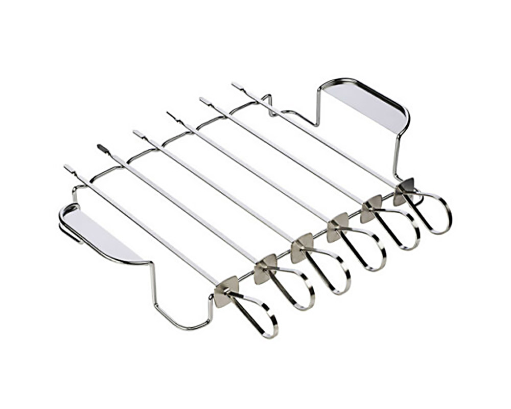 Supporto 6 spiedini da barbecue - kamado bono