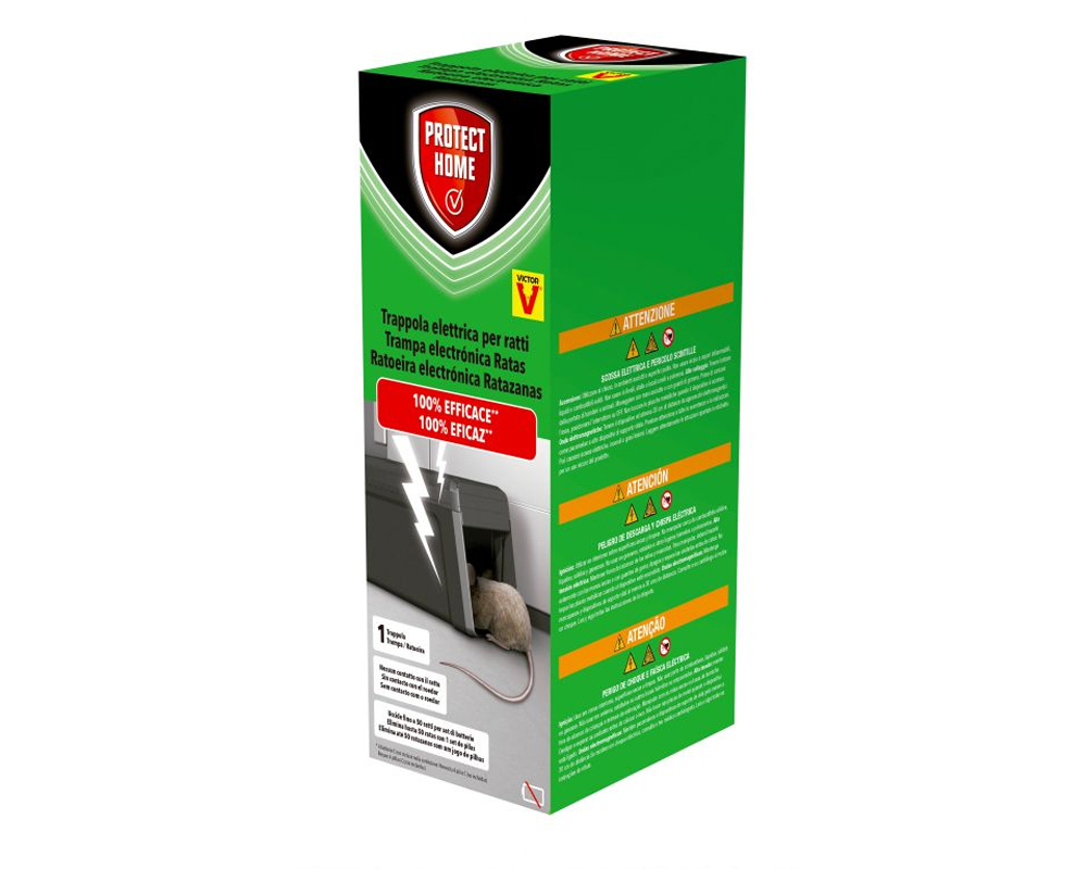 Trappola per Ratti Elettrica in Plastica