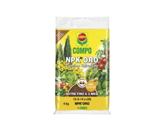 Concime Universale Granulare -NPK ORO-(Sacco 4 kg) – Floralgarden