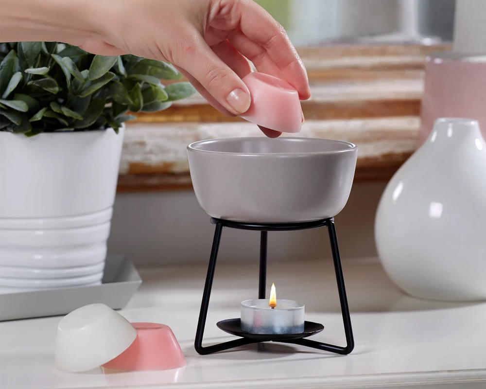 Bruciatore Pebble per Cera da Fondere in Ceramica - immagine 2