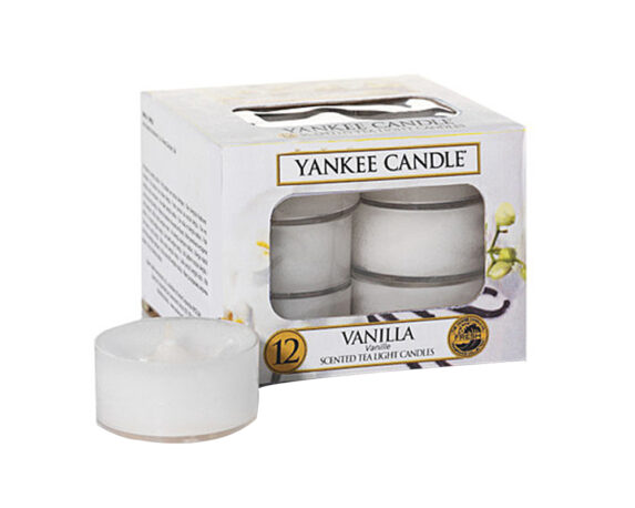 Candele Tea Lights Vanilla Classic