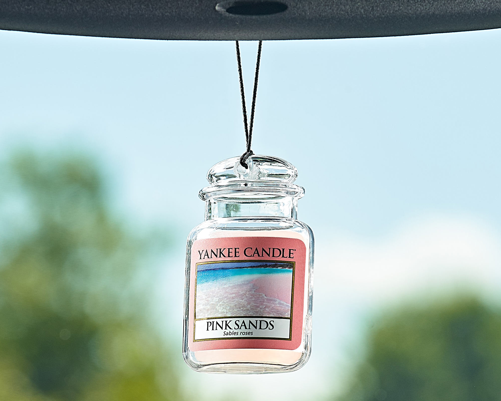 Deodorante per auto sabbia rosa Yankee Candle