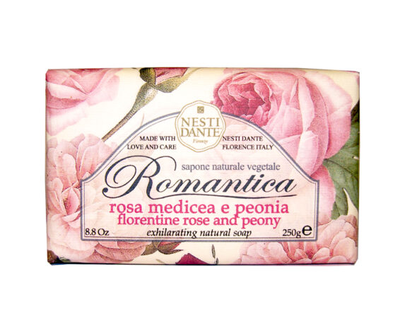 Sapone Rosa medicea e peonia – La Romantica