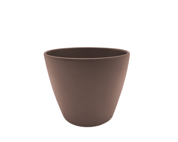 Cachepot Spring Bronzo D17cm in Ceramica