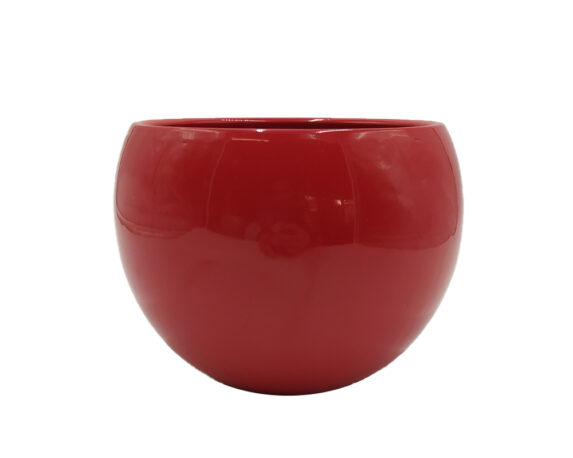 Cachepot Luna Ø23 cm rosso