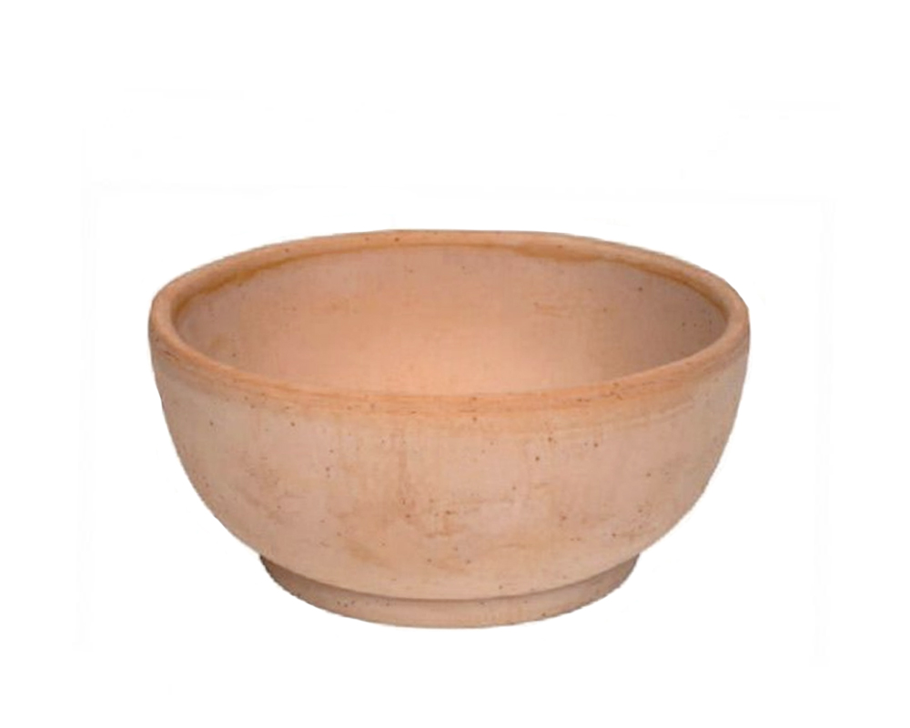 Ciotola Liscia Galestro D20x9cm in Terracotta