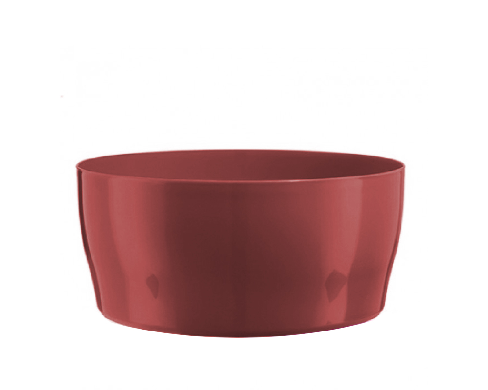Ciotola Living Rosso D28cm in Plastica