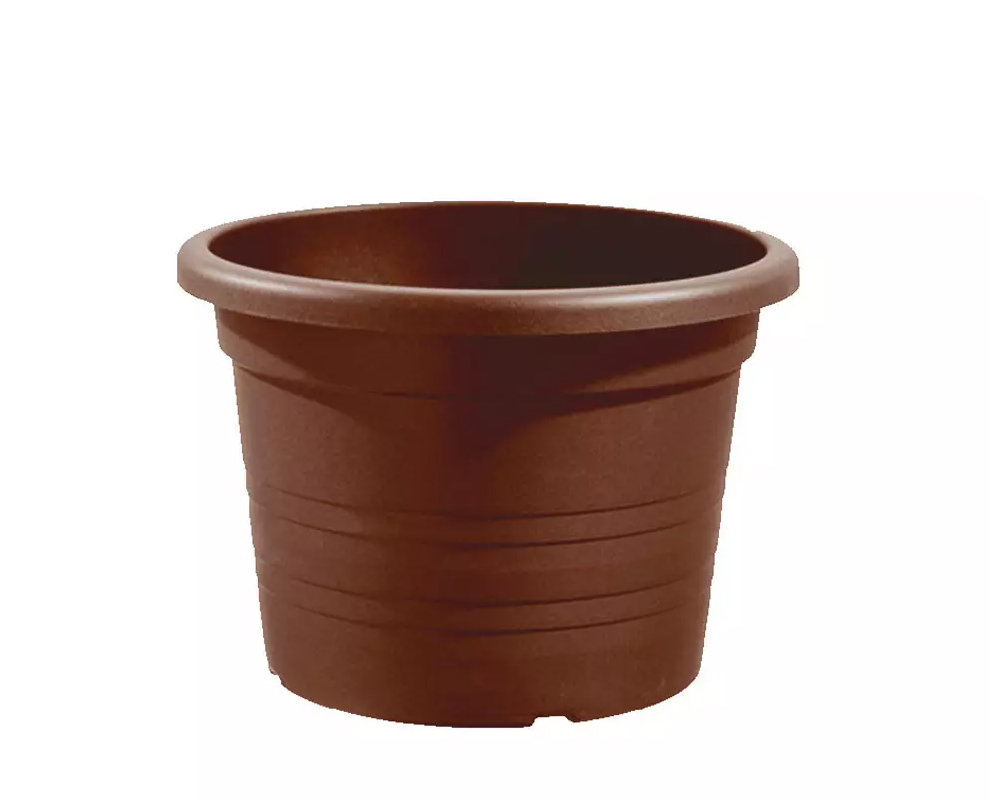 Vaso Cilindro Bronzo D60cm in Plastica