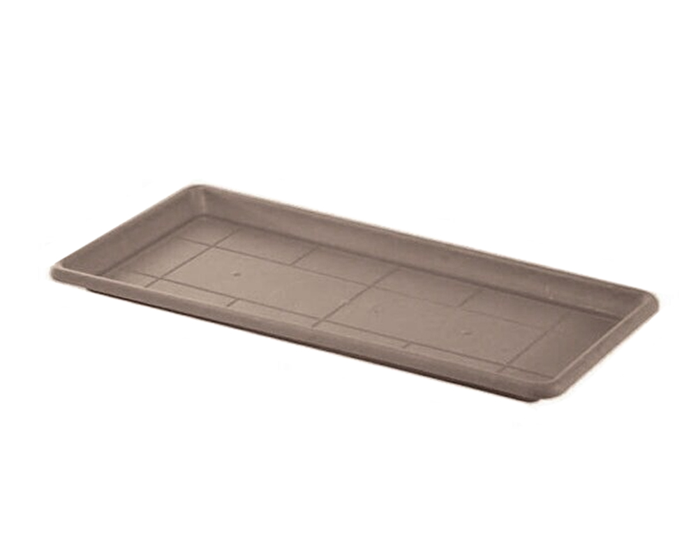 Sottovaso Giove Tortora 92x37cm in Plastica