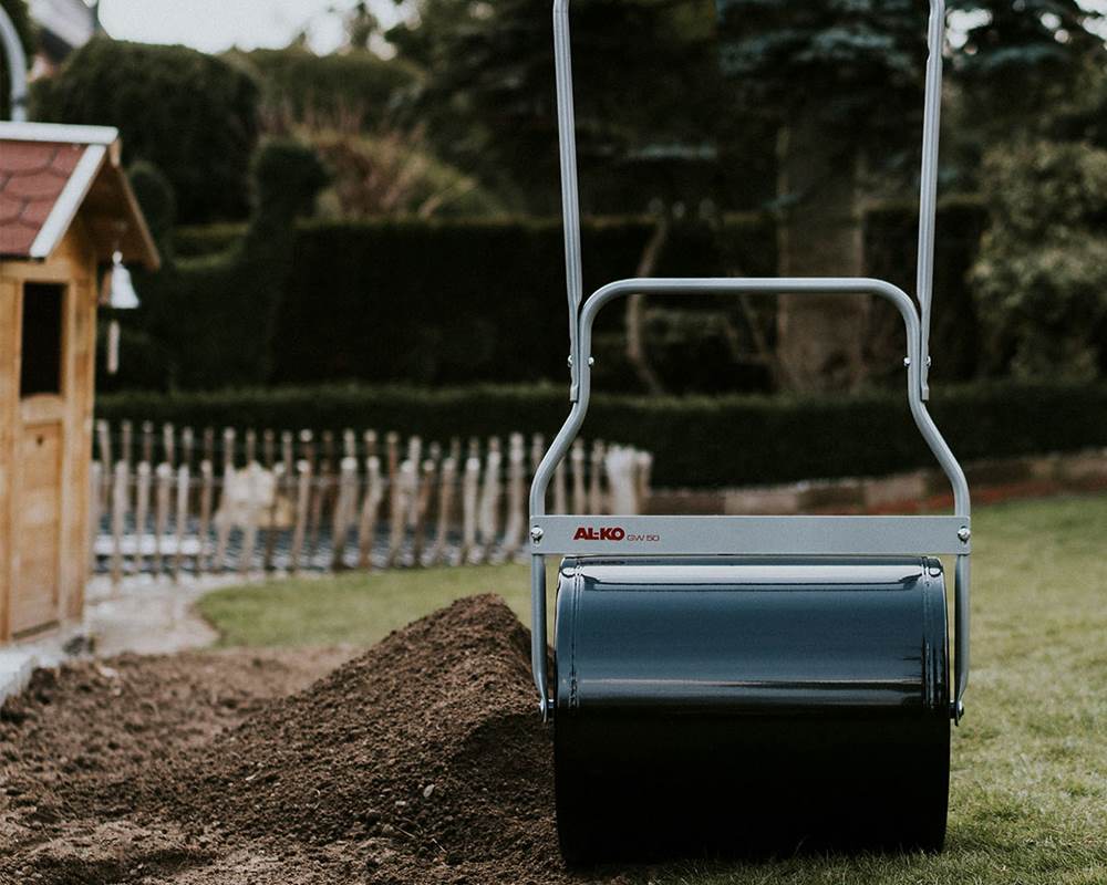 Rullo Da Giardino Gardebruk 60 Cm X Ø32 Cm - Capacità 50 Litri, Apertura Laterale, Per Prato - Foto 4