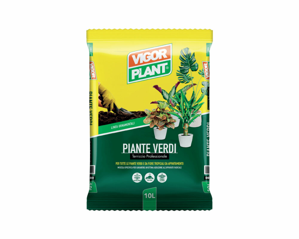 terriccio per piante verdi vigorplant 10lt