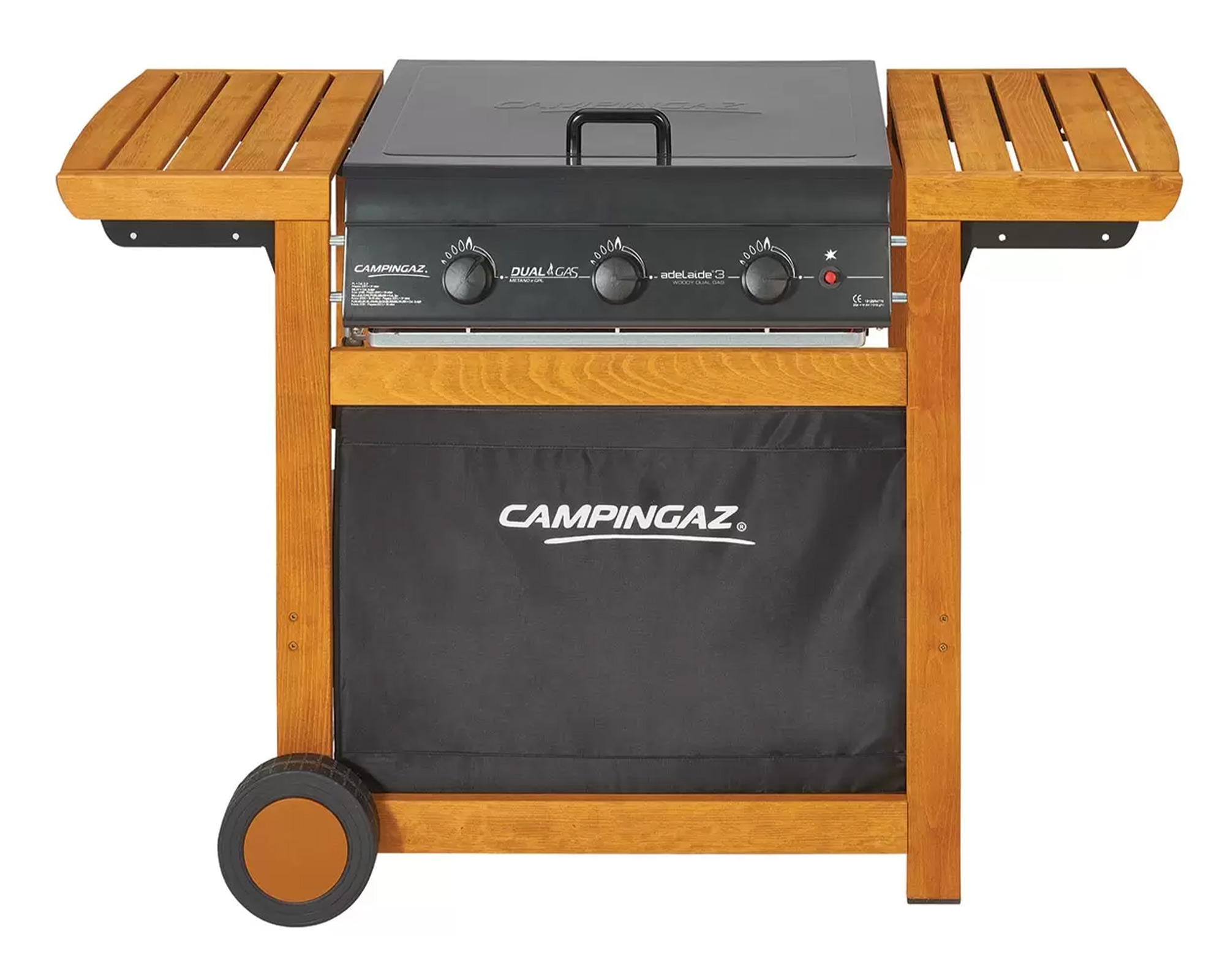 Barbecue Adelaide 3 Woody Dual Gas Campingaz 3000005744