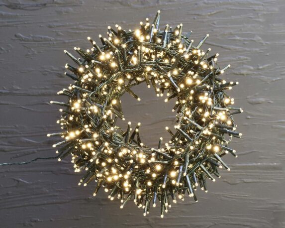 1500 luci led effetto calda