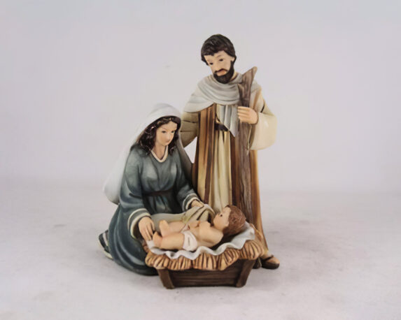 Statua natività di resina