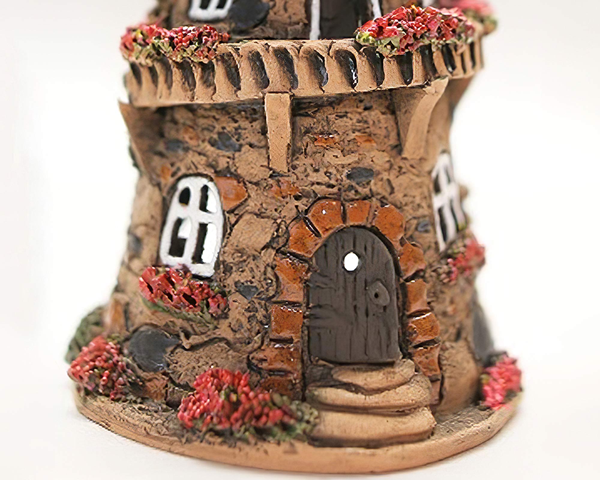 Portacandele a forma di casetta a due piani - immagine 2