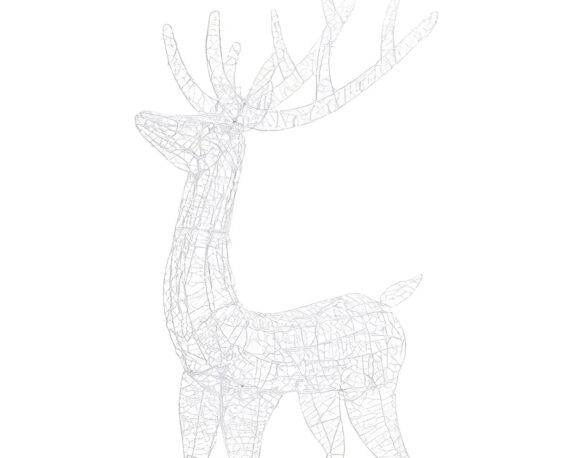 Luci decorative Renna 3D con led effetto ghiaccio tradizionale