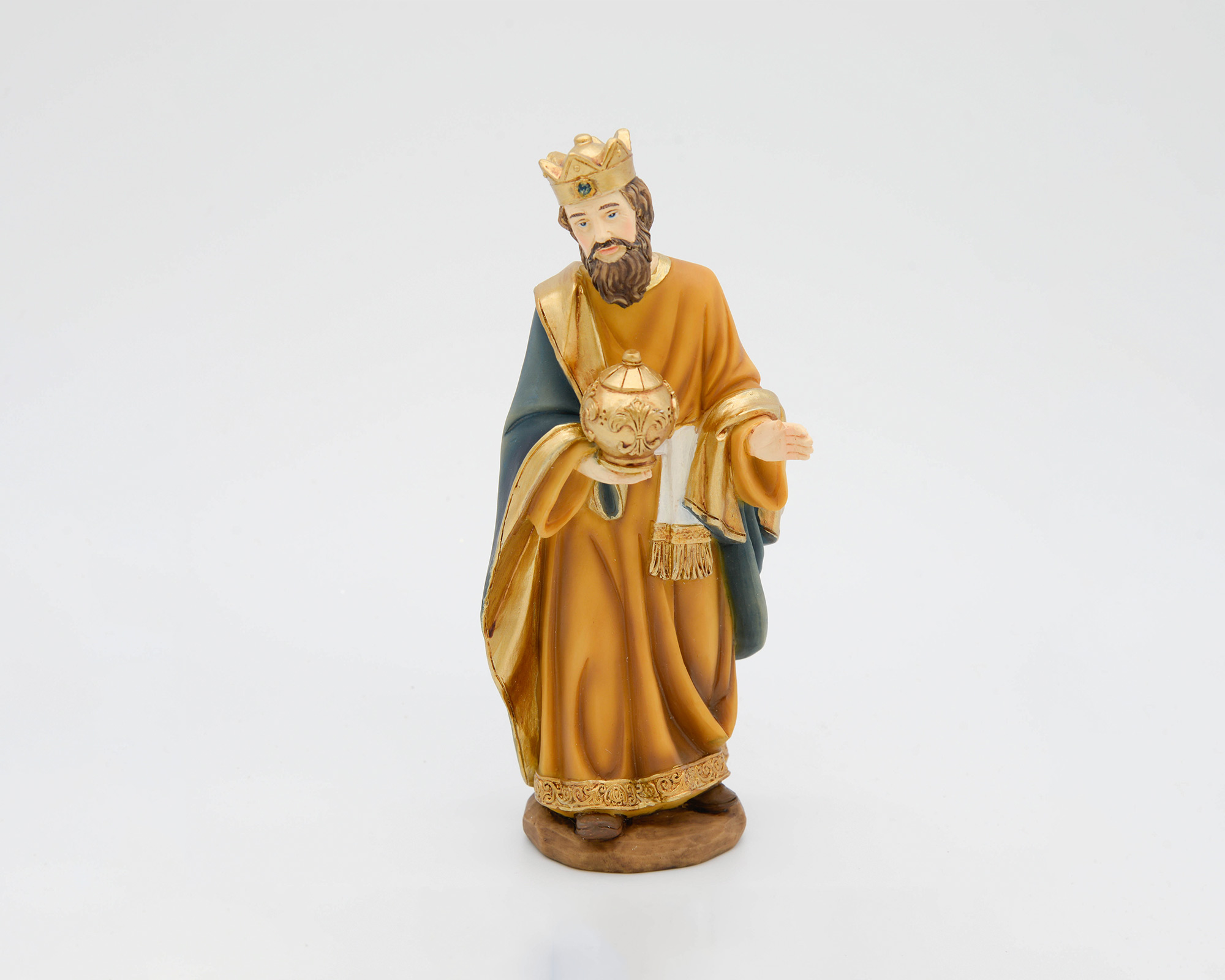 Set 11 Pz Statue del presepe con pastore e re magi - immagine 3