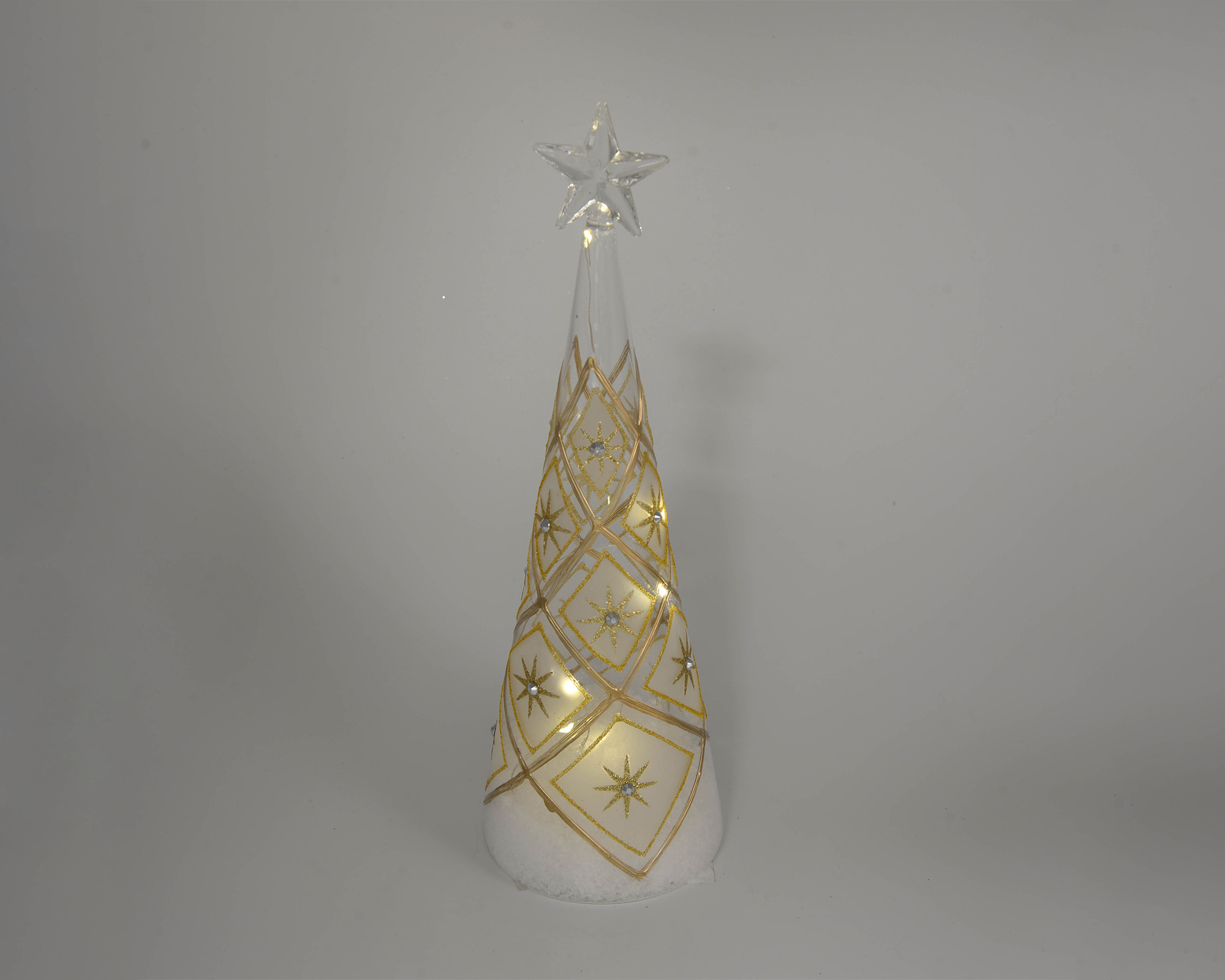 Cono luminoso color oro - immagine 3