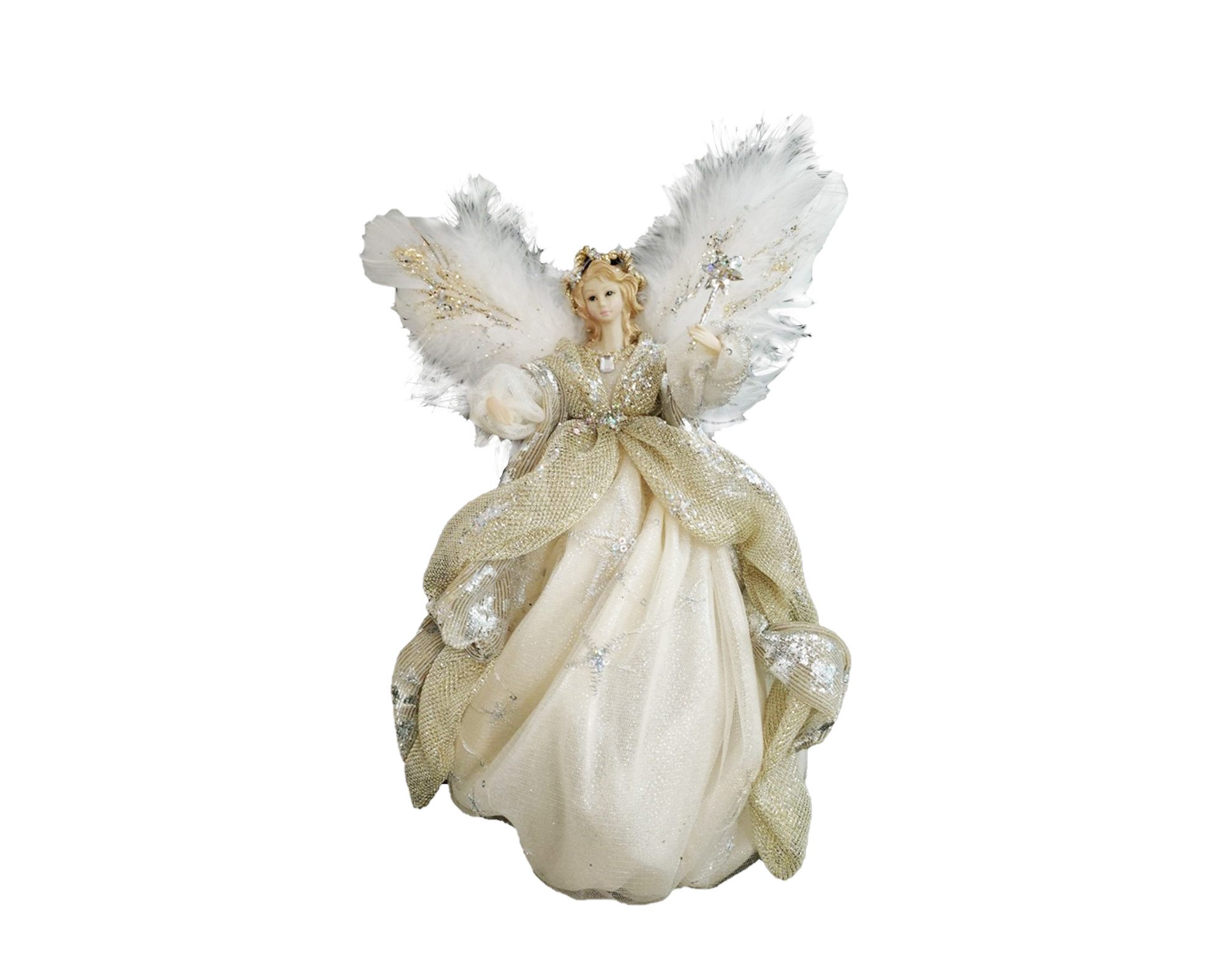 Puntale per Albero di natale a forma di Angelo