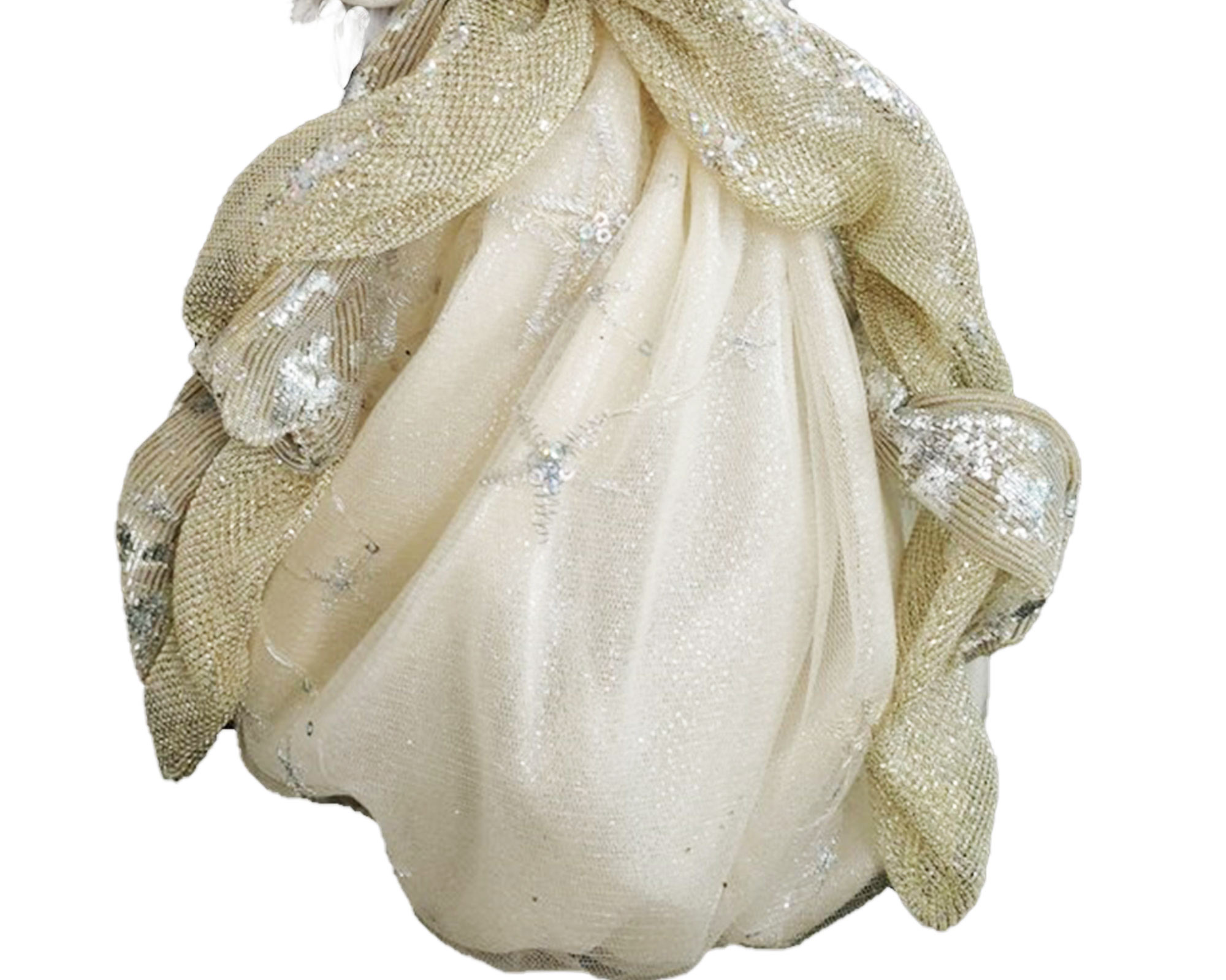 Puntale per Albero di natale a forma di Angelo - immagine 2