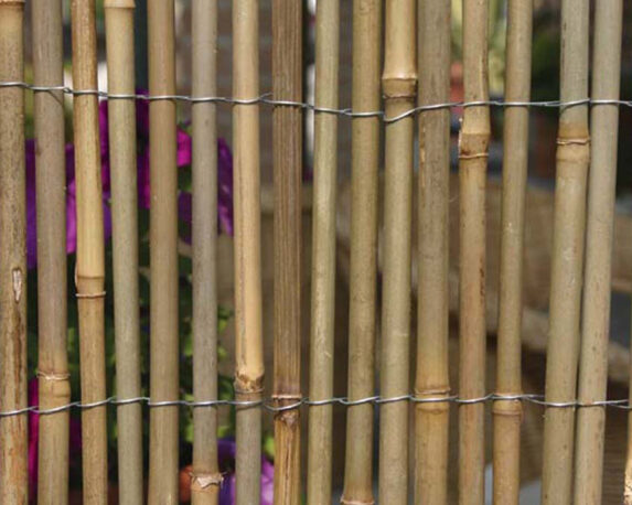 Arella In Bamboo Naturale Con Fili Di Ferro – VerdeMax