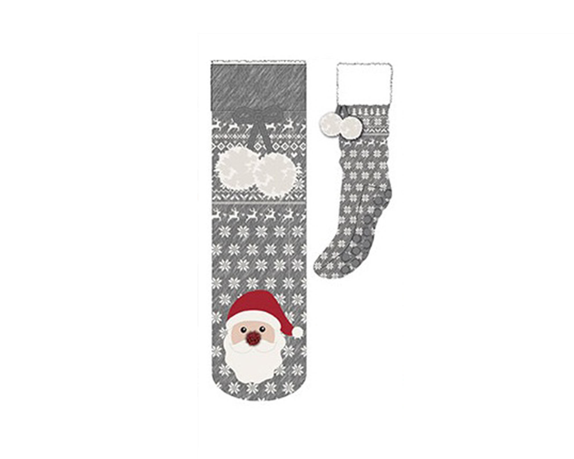 Calze invernali morbide e calde di Natale per adulti - immagine 4