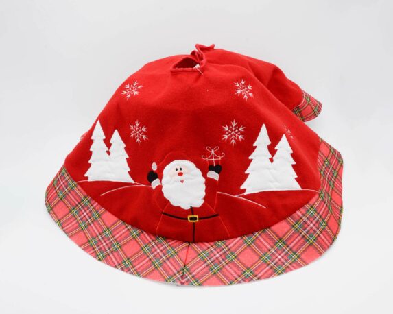 Copri albero in tessuto per Alberi natalizi con Babbo natale