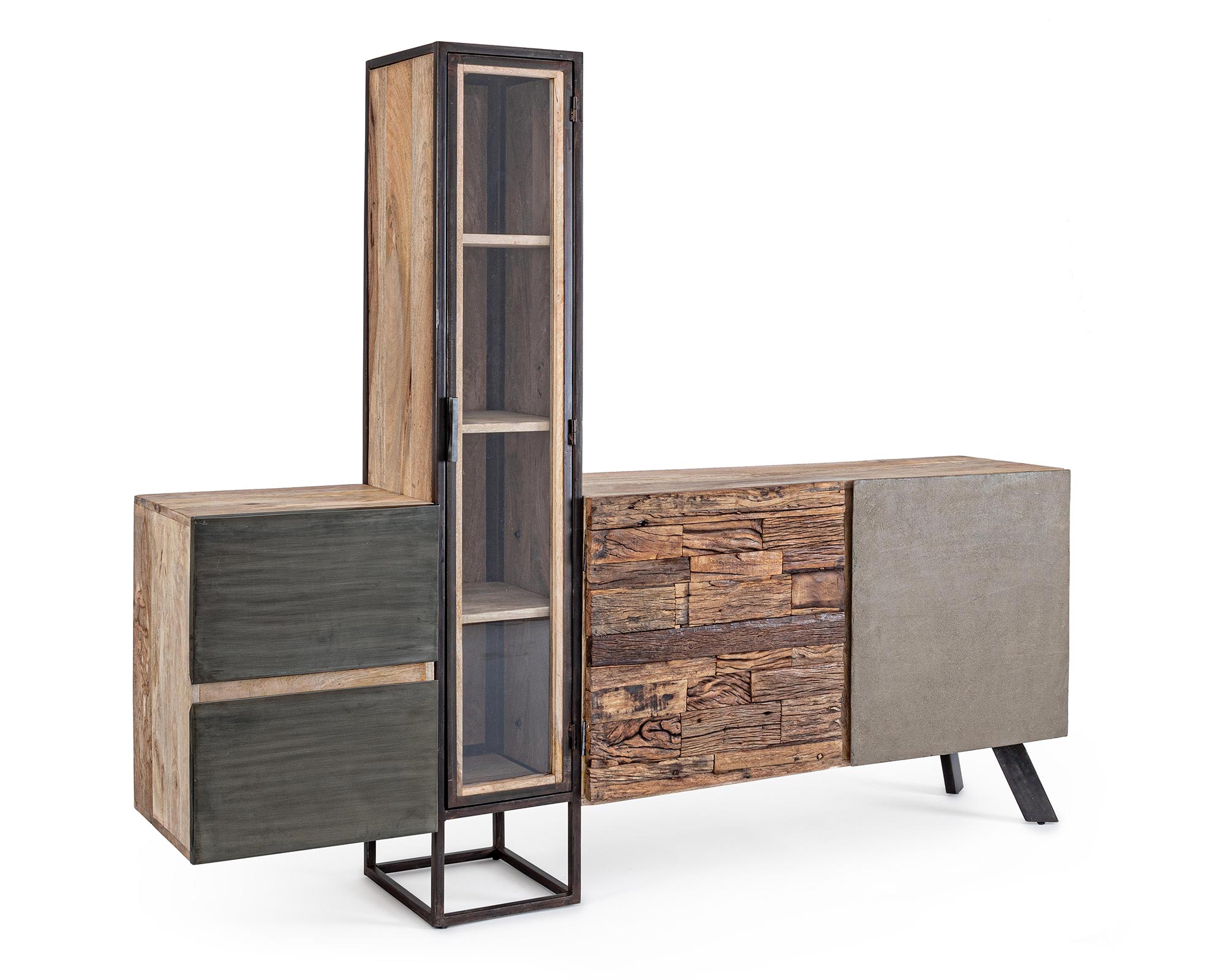 Credenza Manchester 2 Ante 2 Cassetti - Bizzotto