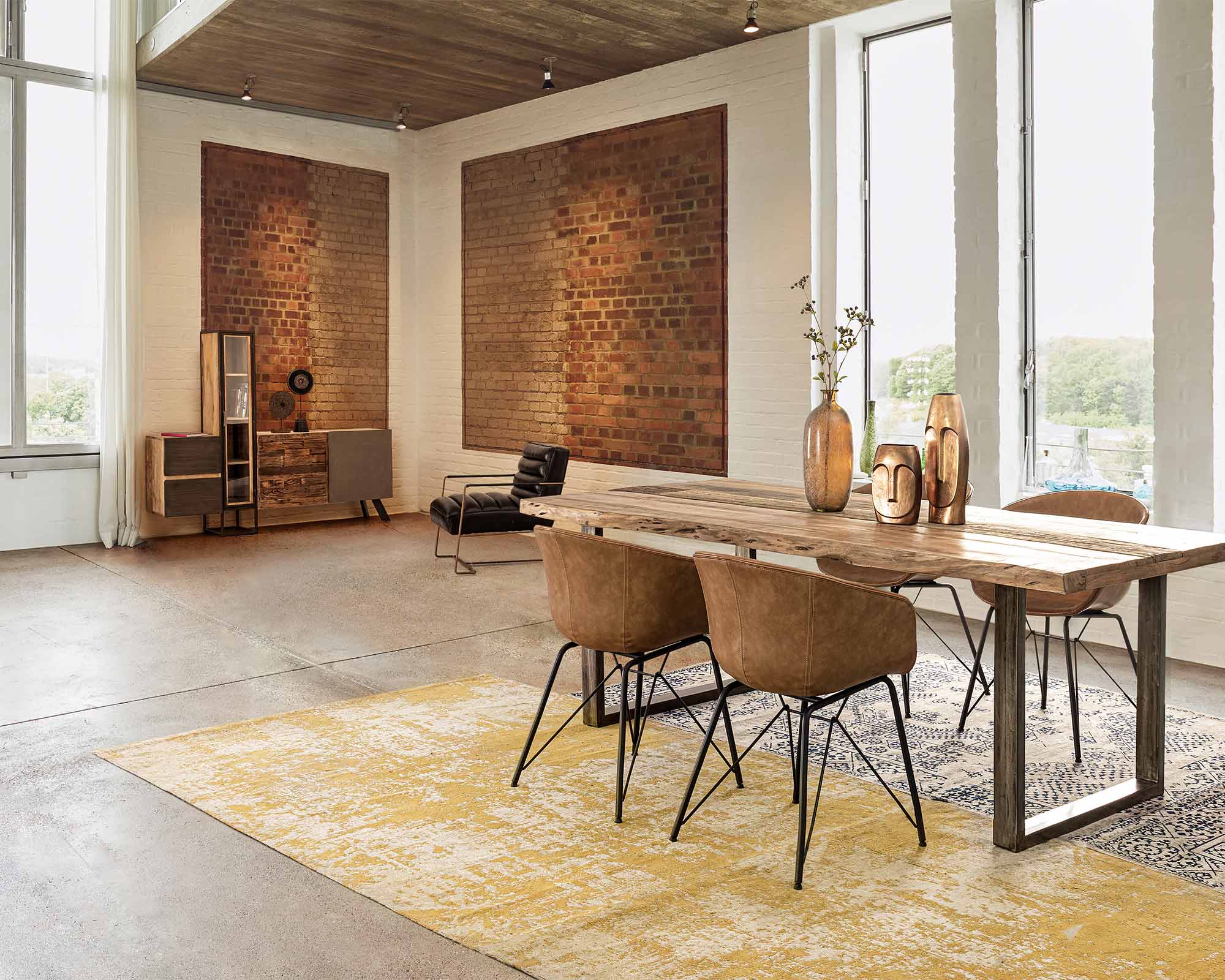 Credenza Manchester 2 Ante 2 Cassetti - Bizzotto - immagine 14